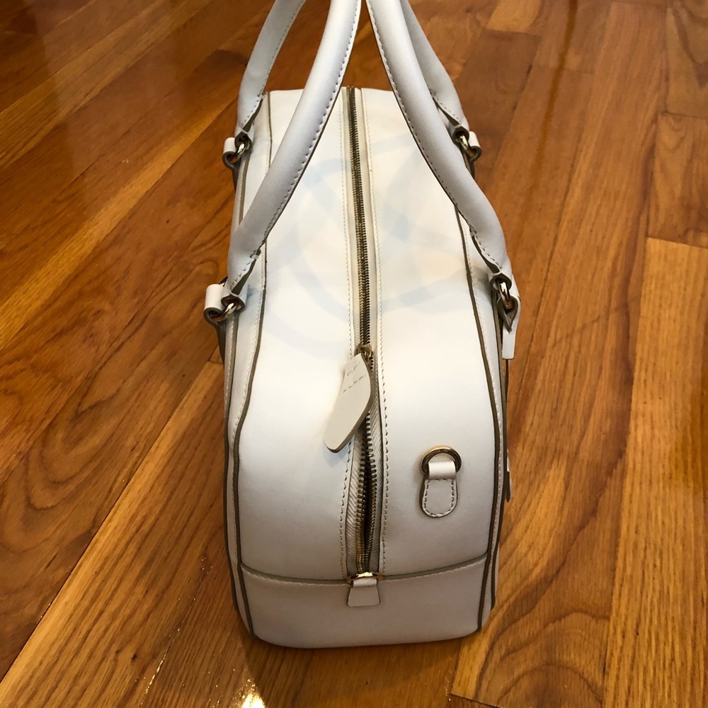Mazzini white leather bag - Picture 2 of 6